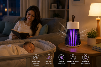 Electric Mosquito Killer Lamp – Safe & Chemical-Free Protection